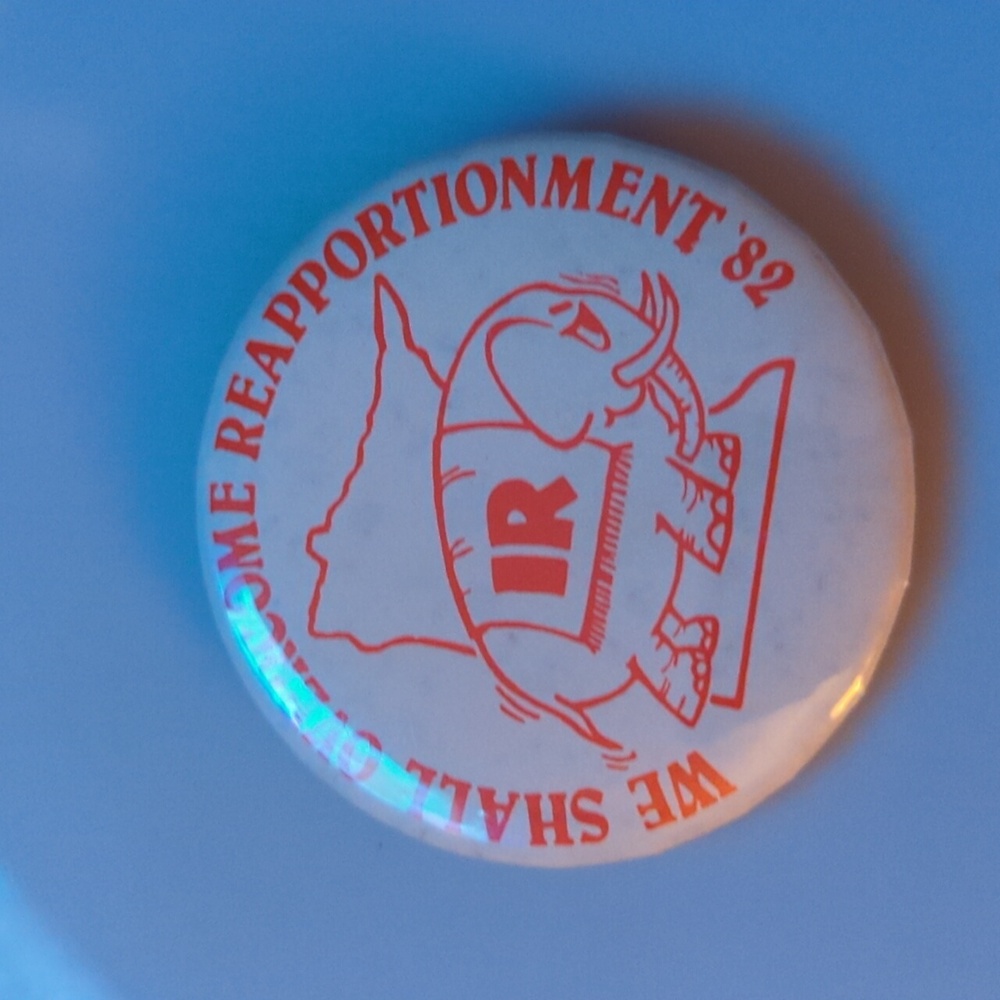 Vintage political pin